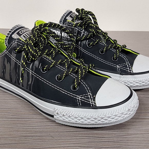 Converse Chuck Taylor All Star Flash Flood Oxford Sneaker, Childrens Size 1 / 32 - Picture 3 of 10